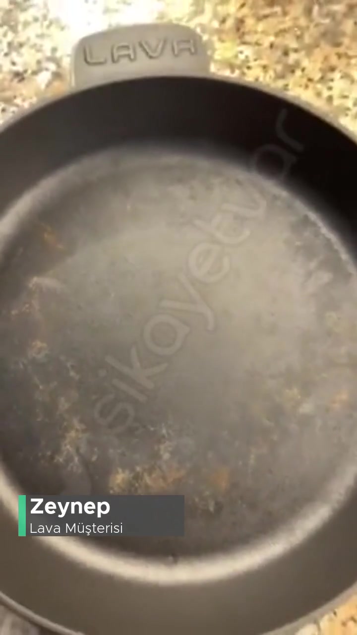 Lava Döküm Tava Pas Şaşkınlığı videonun kapak resmi