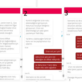 Yemeksepeti'nde Notlarım Dikkate Alınmıyor!