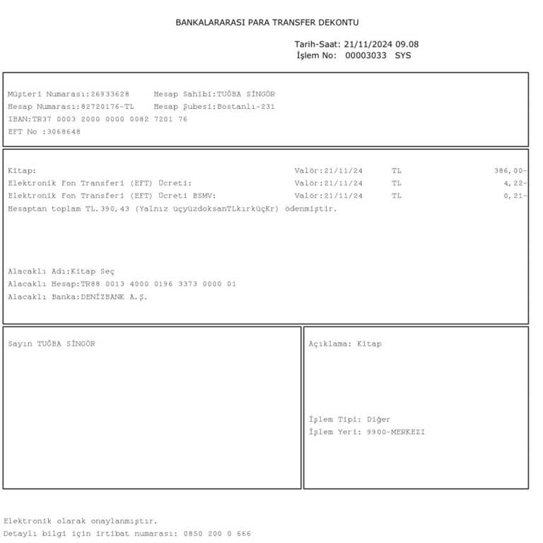 Kitapsec Sitesinden Teslim Edilmeyen Kitap Ve Ücret İadesi Talebi