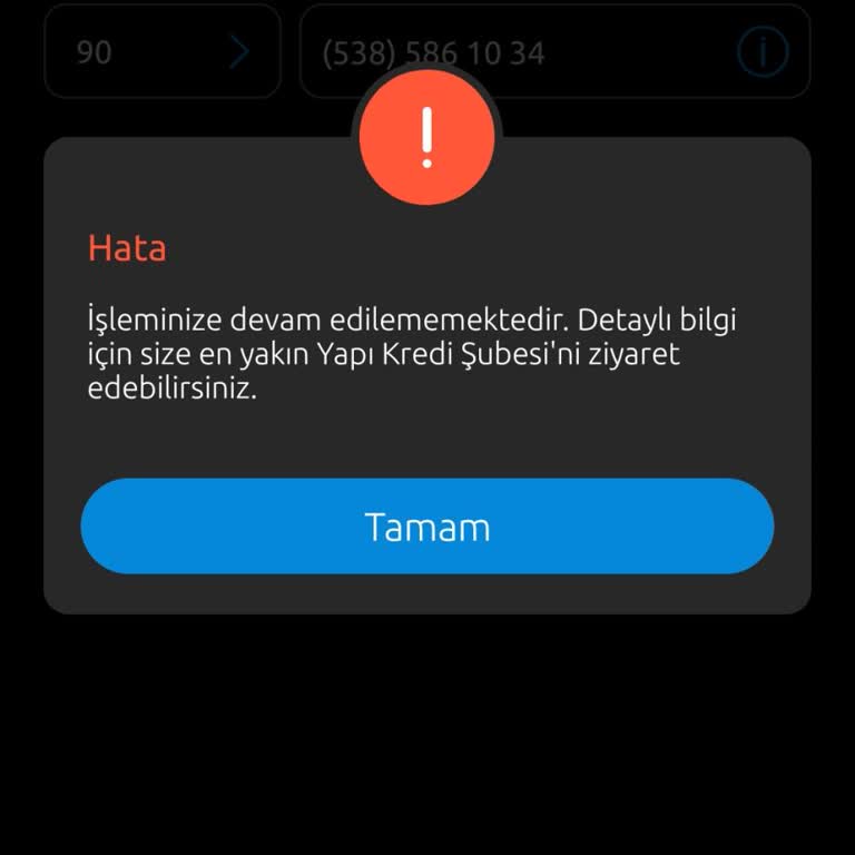 Yapı Kredi Mobil Uygulaması Şifre Sorunu Ve Zaman Kaybı