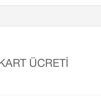 Haksız Kart Aidatı İadesi Talebi