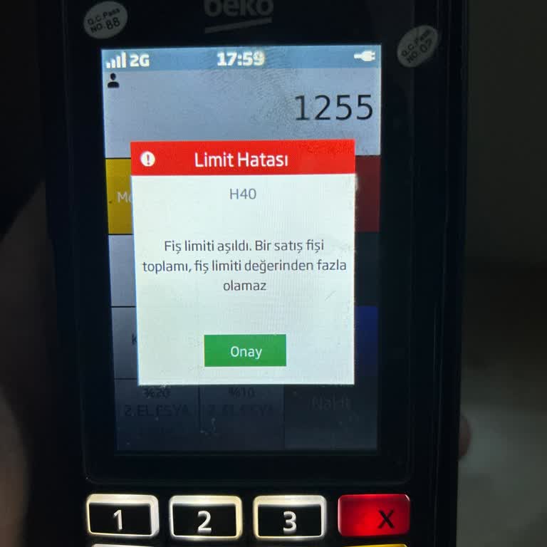 Beko Yazarkasa Pos Cihazı Hatası Ve Mağduriyet