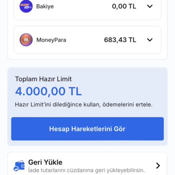 İade Ücretleri Kartıma Yatırılmadı