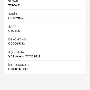 İade Edilmeyen Ücret Ve Kullanılmayan Abonelik Sorunu