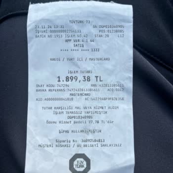 Muayene Sonrası Fatura Sorunu