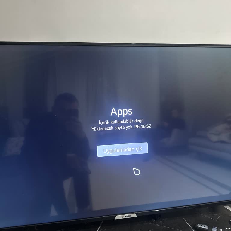 Onvo Televizyon Uygulama Sorunu