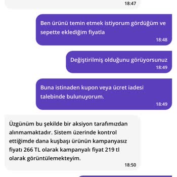 Getir'de Fiyat Ve Ürün Miktarı Sorunu
