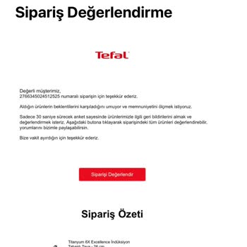 Tefal Ve Hepsijet Arasında Kayıp Tava Ve İade Sorunu