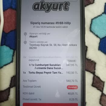 Yanlış Ürün Ve Yüksek Fiyat Mağduriyeti