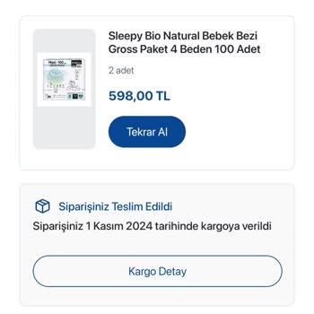 Sleepy Bebek Bezi Kalite Sorunu