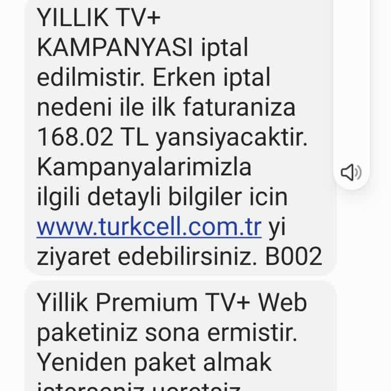 Turkcell TV Plus'ta İzleme Sorunları Ve Cayma Bedeli Mağduriyeti