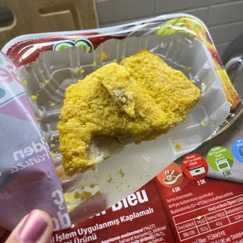 Migros'tan Aldığım Şinitzel Küflü Çıktı