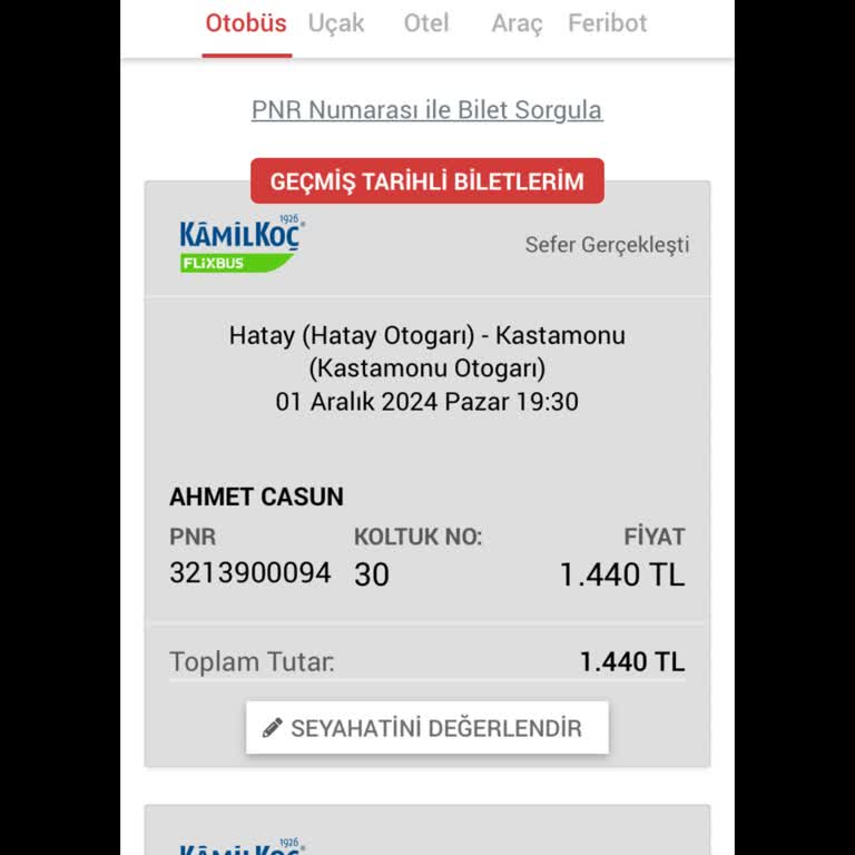 Yanlış Koltuk Numarasıyla Yolculuk Kabusu