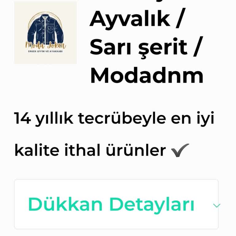Moda Denim (modadnm) Yanlış Ürün Ve Kötü Müşteri Hizmeti