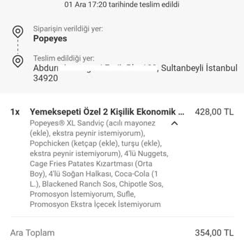 Eksik Sipariş Ve Ulaşılmaz Müşteri Hizmeti