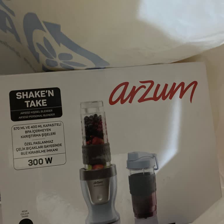 Arzum Blender İlk Kullanımda Hayal Kırıklığı