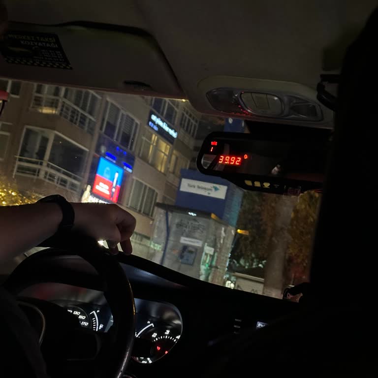 Taksimetreyi Erken Açan Şoförle Karşılaştık