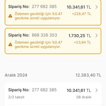 Hepsiburada Limit Borcu Yapılandırma Talebi
