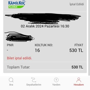 Obilet Firmasının Haksız Kazanç Politikası