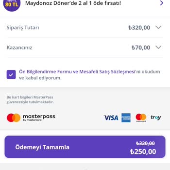 GetirYemek Kampanya Yanıltmacası: 2 Al 1 Öde Sorunu