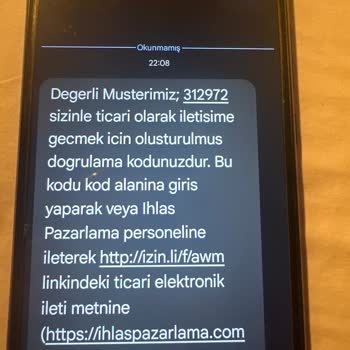 Gece Yarısı Gelen Onay Mesajı Ve Kişisel Veri İhlali
