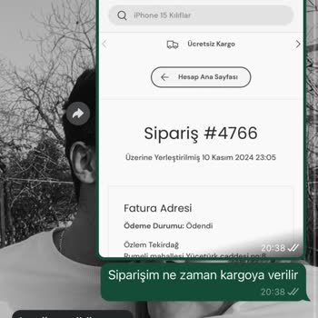 Sipariş Sonrası İletişim Sorunu Ve Kargo Gecikmesi