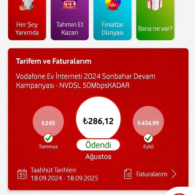 Vodafone Net'te Bilgimiz Dışında Tarife Değişikliği Ve Yanıltıcı Cevaplar