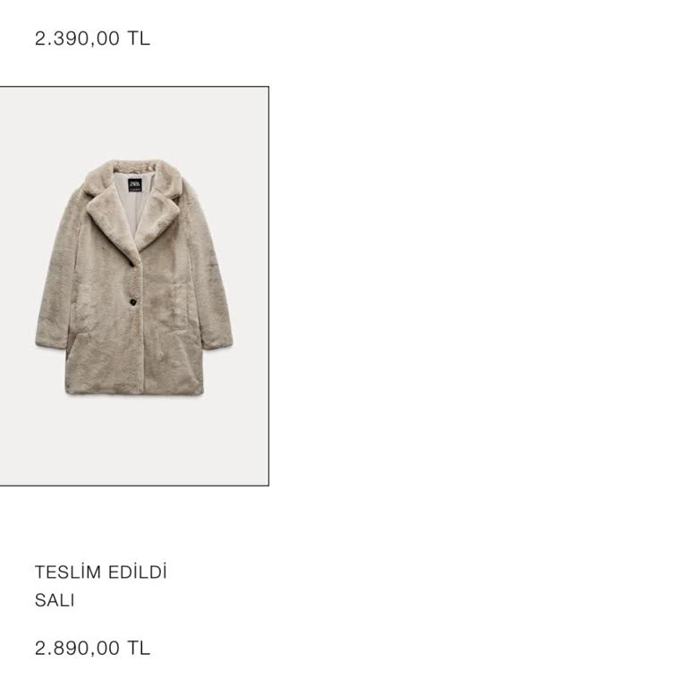 Zara'nın Stok Sorunu Ve İptal Edilen Sipariş