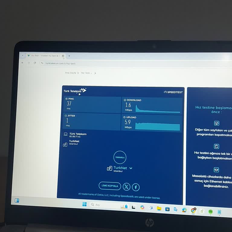 İnternet Hızı Ve Müşteri Hizmetleri Sorunu