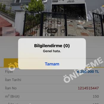 Sahibinden İlan Girişi Sırasında Sürekli Hata Alıyorum