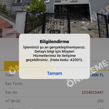 Sahibinden İlan Girişi Sırasında Sürekli Hata Alıyorum