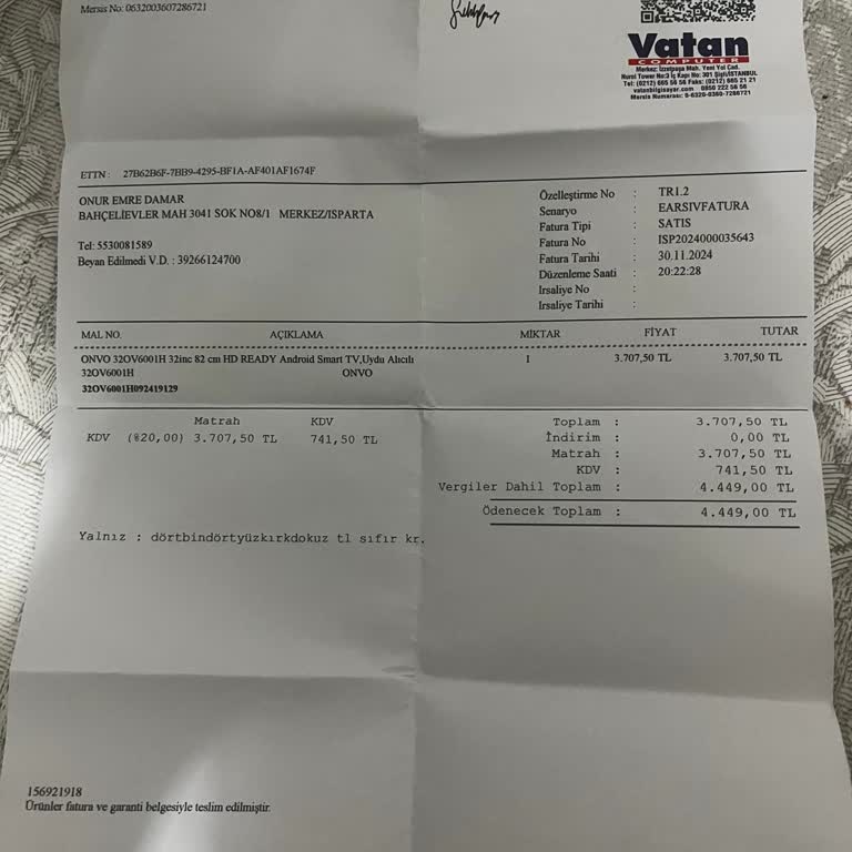 Yanlış Yönlendirme İle Alınan Televizyon Sorunu