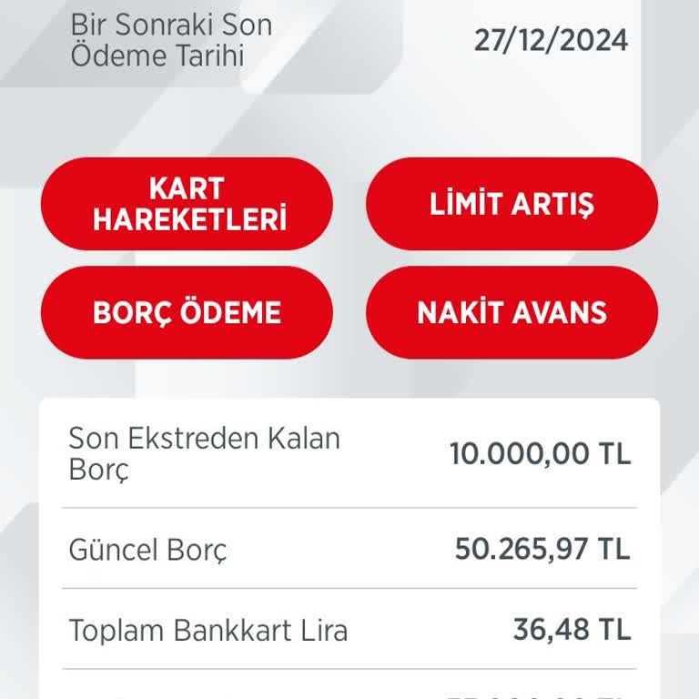 Ziraat Bankası'nda Çözülmeyen Ekstre Borcu Sorunu