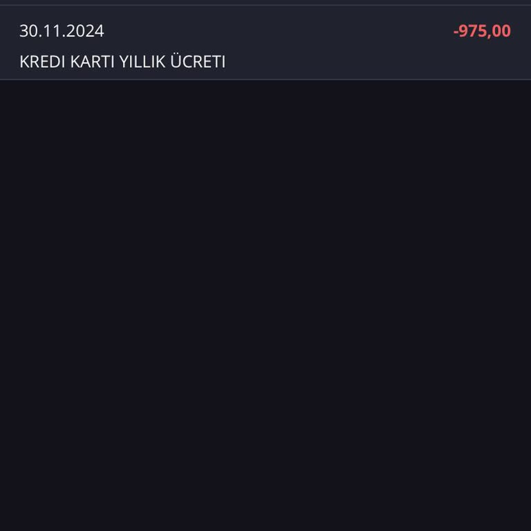 İş Bankası Kart Aidatı İadesi Talebi