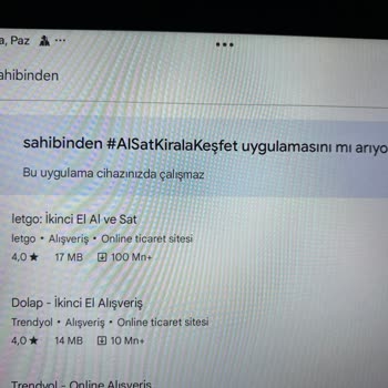 Redmi Tablet Uygulama Yükleme Sorunu