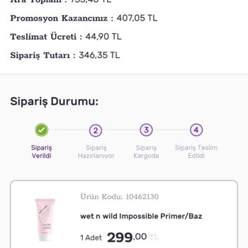 İndirimli Siparişim Neden Hala Hazırlanmadı