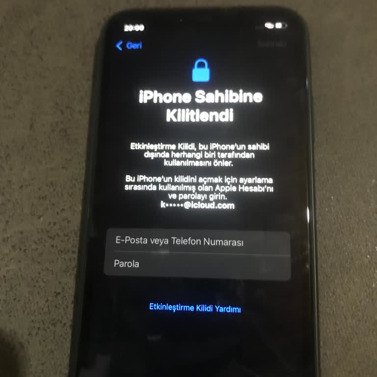 İcloud Kilidi Sorunu: Telefonum Açılmıyor!