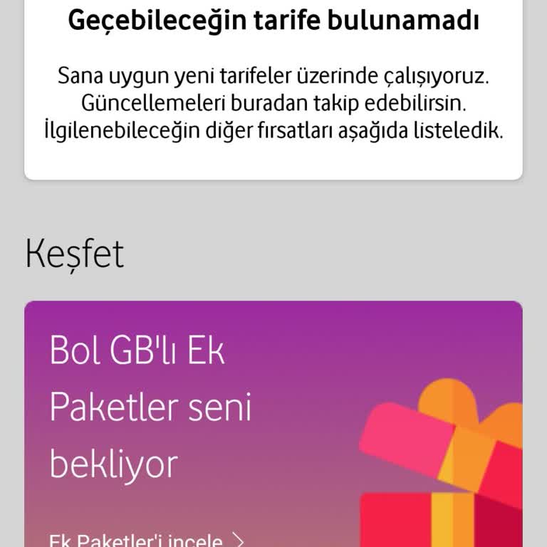 Vodafone'dan Tarifeye Geçişte Zorluk Ve Yüksek Fiyat Dayatması