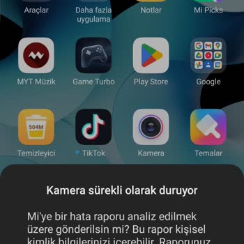Redmi Note 10 Kamera Uygulaması Sorunu
