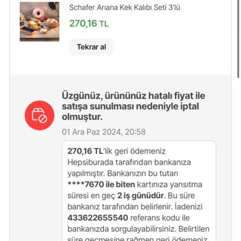 Hepsiburada'nın Hatalı Fiyat Politikası Mağduriyeti