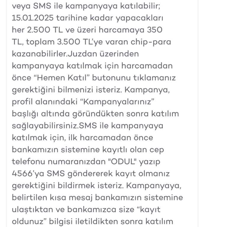 Kredi Kartı Kampanyasında Eksik Bilgilendirme Ve Hatalı Uygulama Sorunu