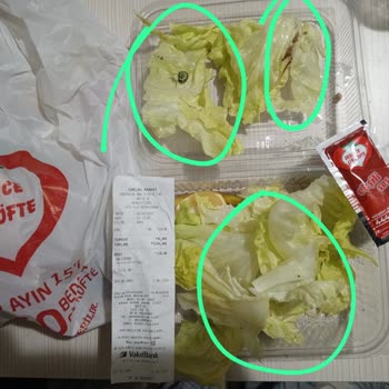 Çiğköfte Siparişimden Tırtıl Çıktı!