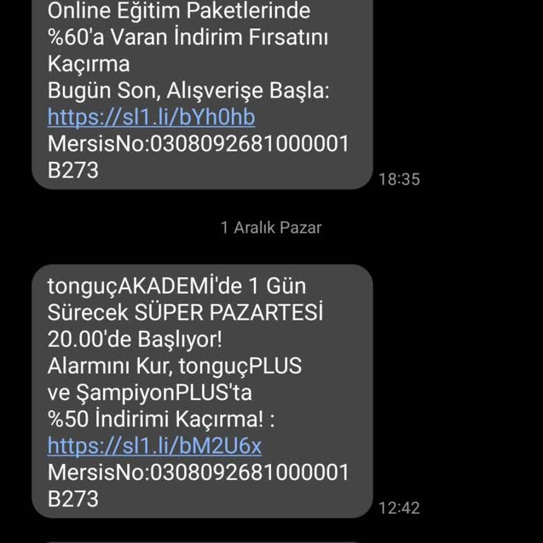 Sürekli Gelen Mesajlardan Kurtulmak İstiyorum