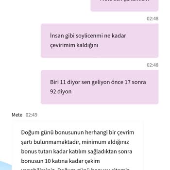 Onwin Sitesindeki Bonus Çevrim Sorunları Ve Yanıltıcı Bilgilendirme