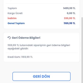 İade Sürecinde Yaşanan Gecikme