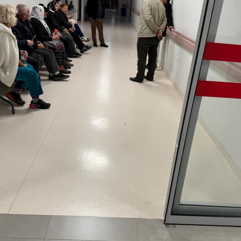 Radyoloji Bölümünde Sabah Kaosu