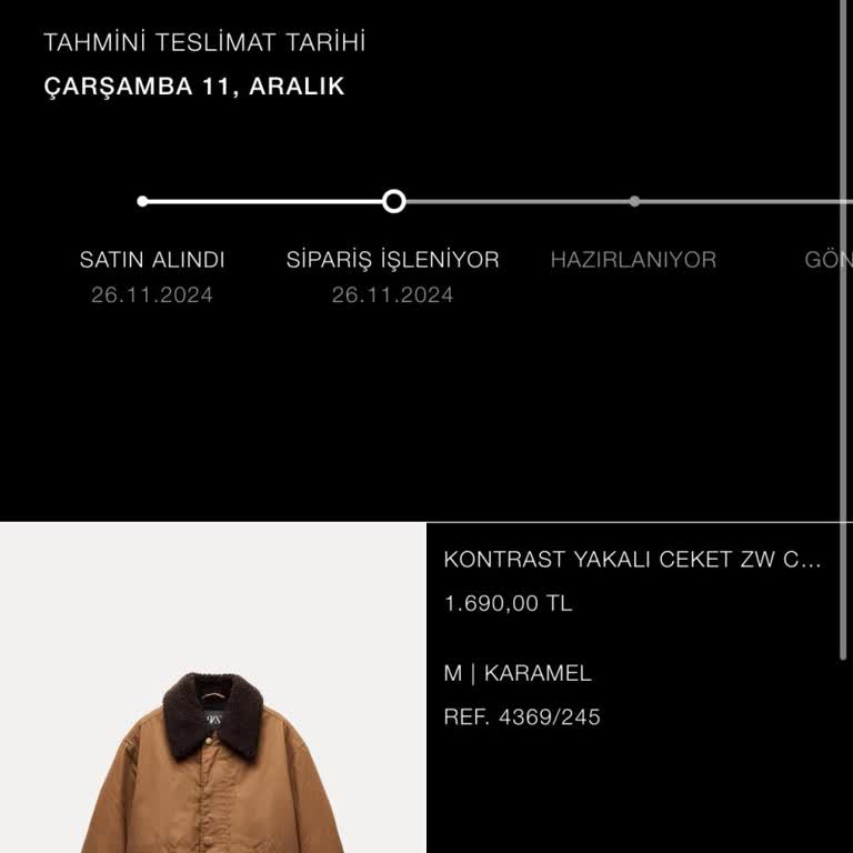 Zara Siparişinde Gecikme Sorunu