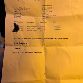 Bilet Değişikliği Ve Mağduriyet