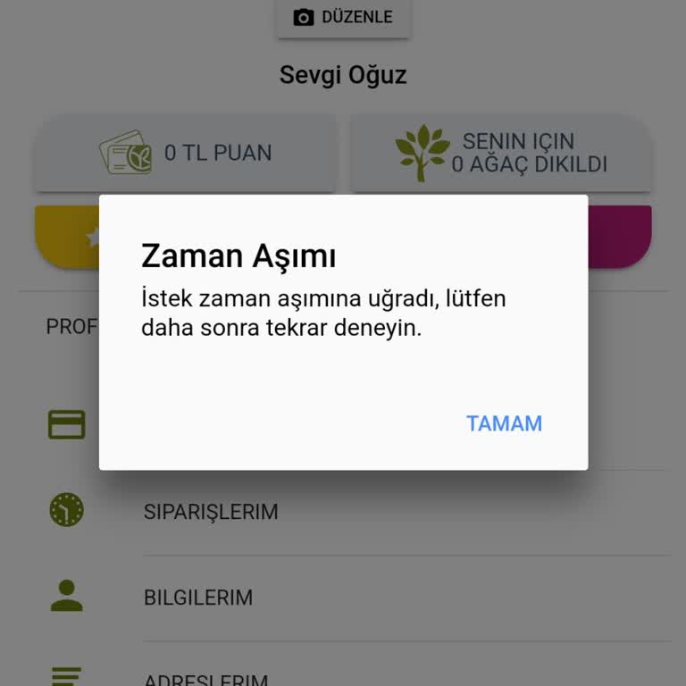 Sipariş Görünmüyor, Para Çekildi!
