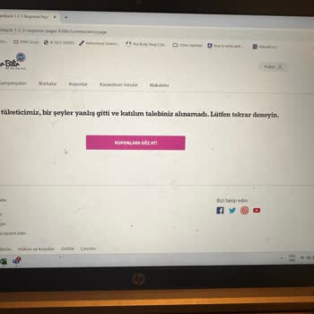 Para İadesi Kampanyasında Sistem Hatası